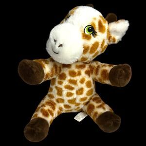 Amerita Giraffe Plush Soft Toy 2021 Embroidered Eyes 9 Inches